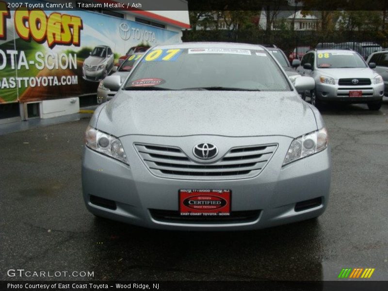 Titanium Metallic / Ash 2007 Toyota Camry LE
