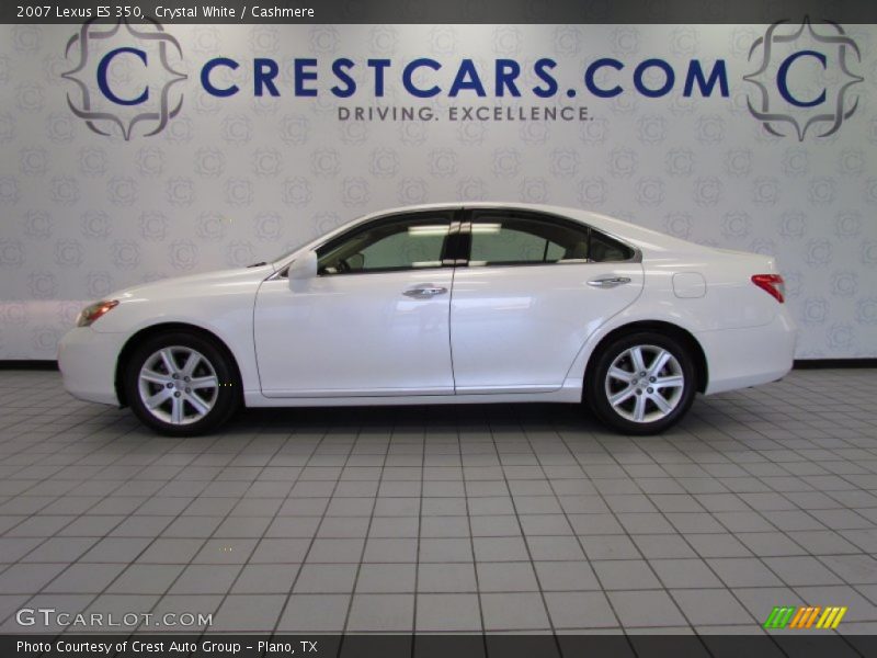 Crystal White / Cashmere 2007 Lexus ES 350