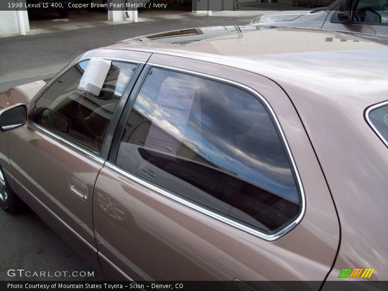 Copper Brown Pearl Metallic / Ivory 1998 Lexus LS 400