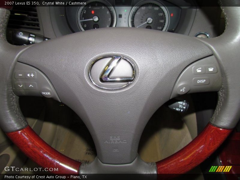 Crystal White / Cashmere 2007 Lexus ES 350