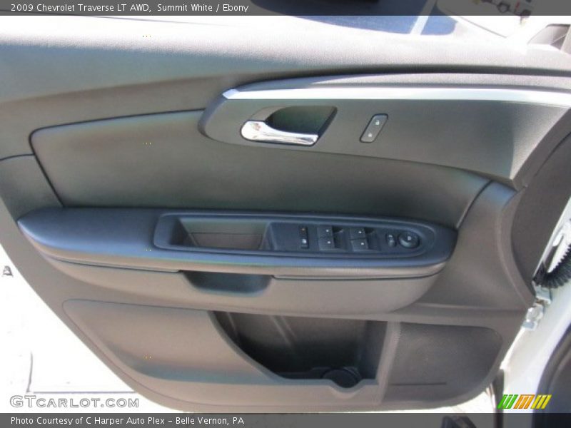 Summit White / Ebony 2009 Chevrolet Traverse LT AWD