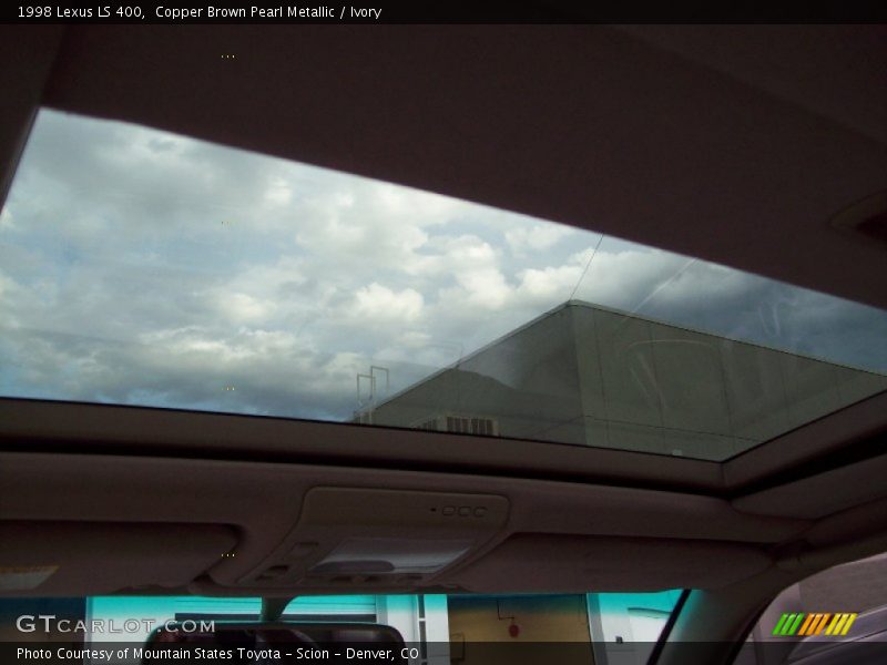 Copper Brown Pearl Metallic / Ivory 1998 Lexus LS 400
