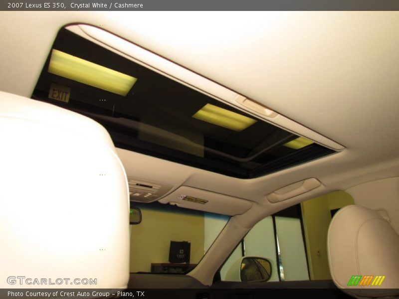 Crystal White / Cashmere 2007 Lexus ES 350