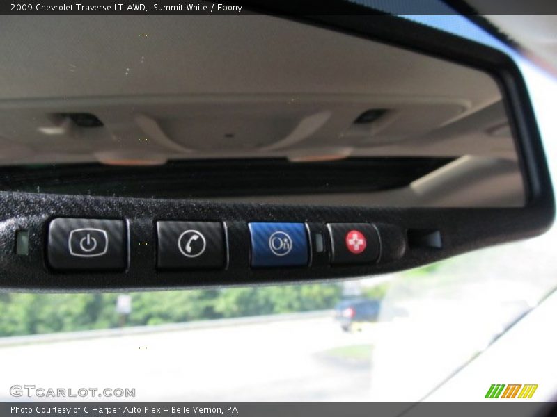 Summit White / Ebony 2009 Chevrolet Traverse LT AWD