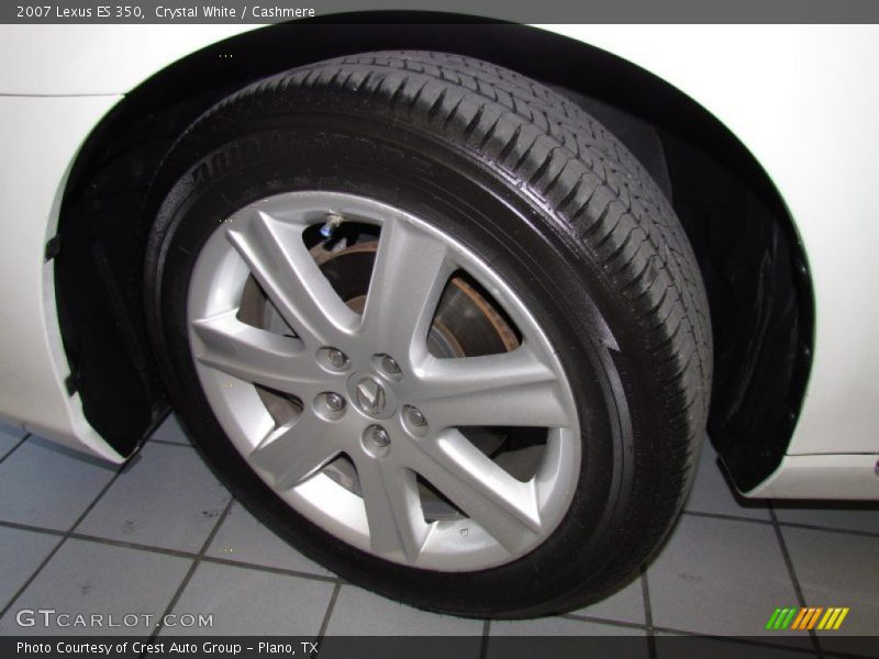 Crystal White / Cashmere 2007 Lexus ES 350