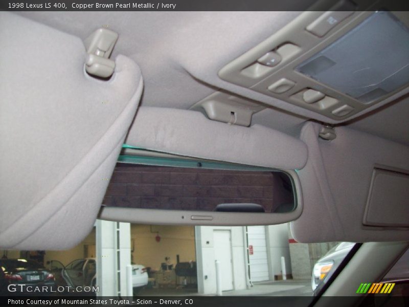 Copper Brown Pearl Metallic / Ivory 1998 Lexus LS 400