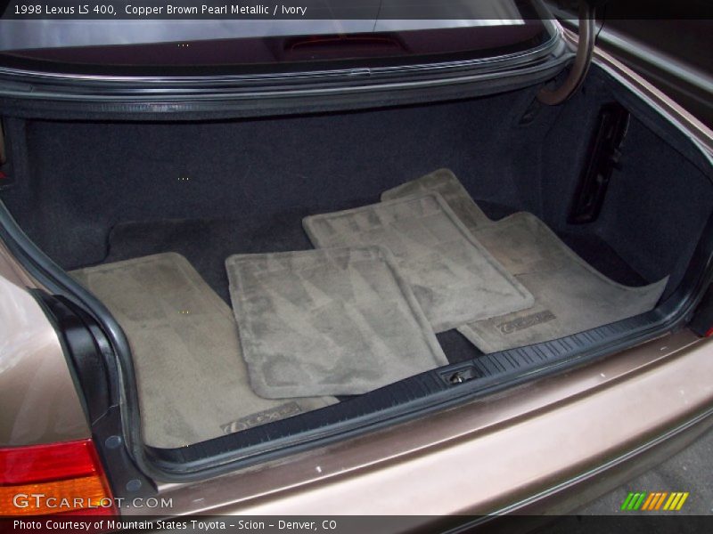 Copper Brown Pearl Metallic / Ivory 1998 Lexus LS 400
