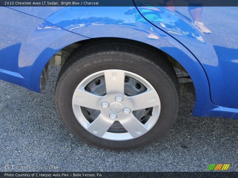 Bright Blue / Charcoal 2010 Chevrolet Aveo LT Sedan