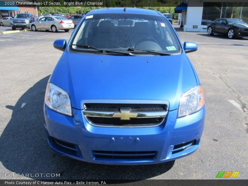 Bright Blue / Charcoal 2010 Chevrolet Aveo LT Sedan