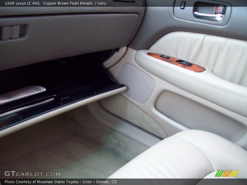 Copper Brown Pearl Metallic / Ivory 1998 Lexus LS 400