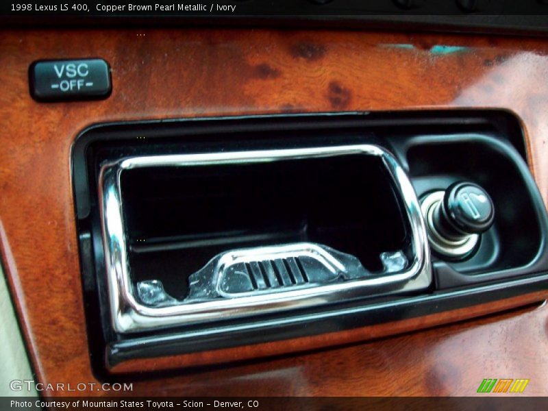Copper Brown Pearl Metallic / Ivory 1998 Lexus LS 400