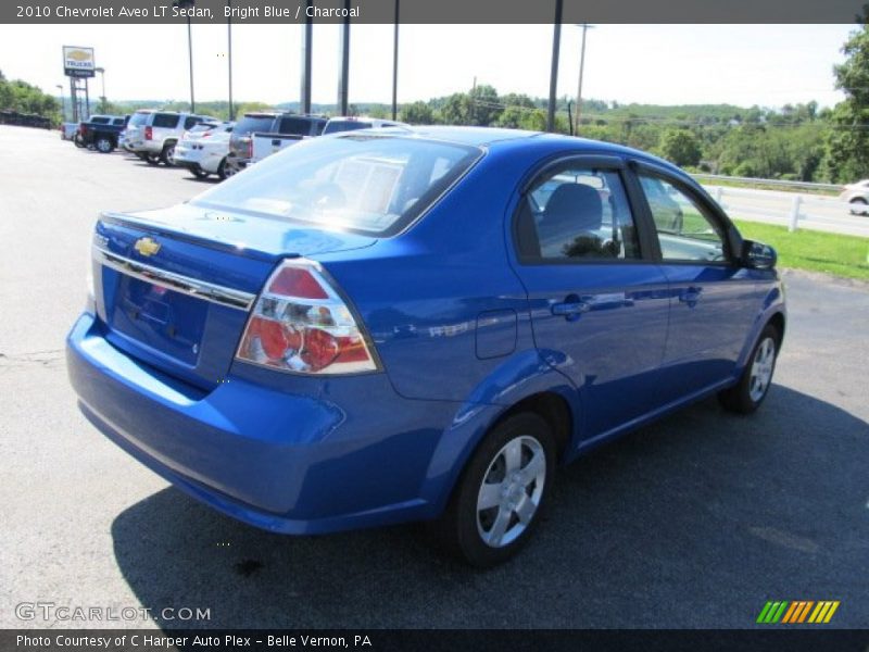 Bright Blue / Charcoal 2010 Chevrolet Aveo LT Sedan