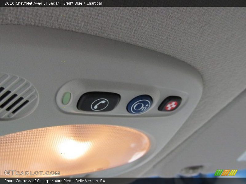 Bright Blue / Charcoal 2010 Chevrolet Aveo LT Sedan