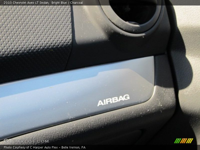 Bright Blue / Charcoal 2010 Chevrolet Aveo LT Sedan