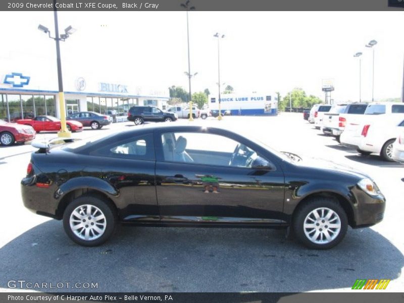 Black / Gray 2009 Chevrolet Cobalt LT XFE Coupe