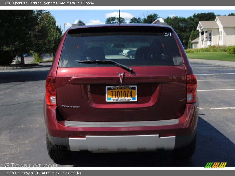 Sonoma Red Metallic / Ebony 2008 Pontiac Torrent
