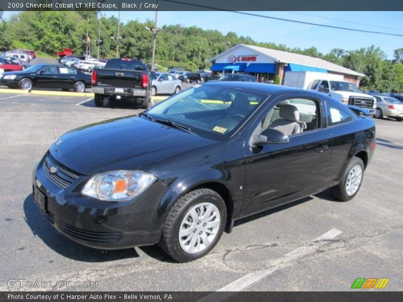 Black / Gray 2009 Chevrolet Cobalt LT XFE Coupe