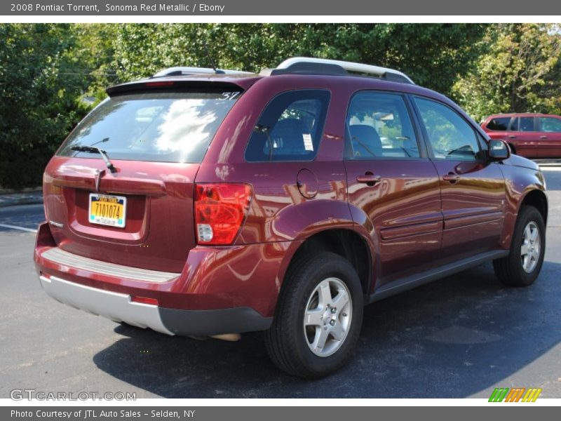 Sonoma Red Metallic / Ebony 2008 Pontiac Torrent