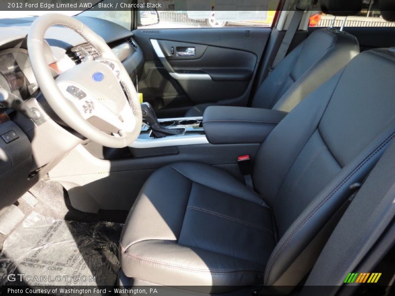  2012 Edge Limited AWD Charcoal Black Interior