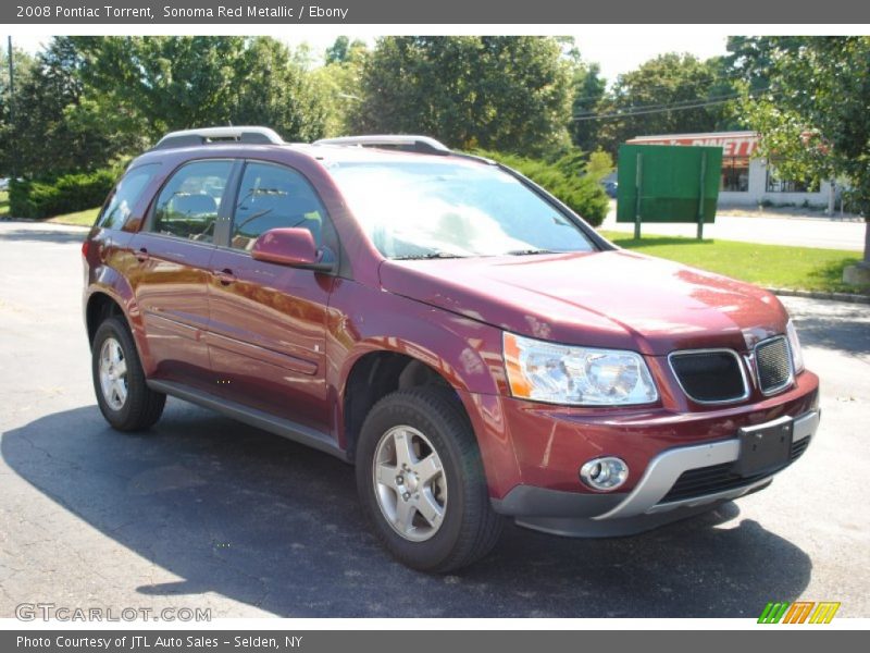Sonoma Red Metallic / Ebony 2008 Pontiac Torrent