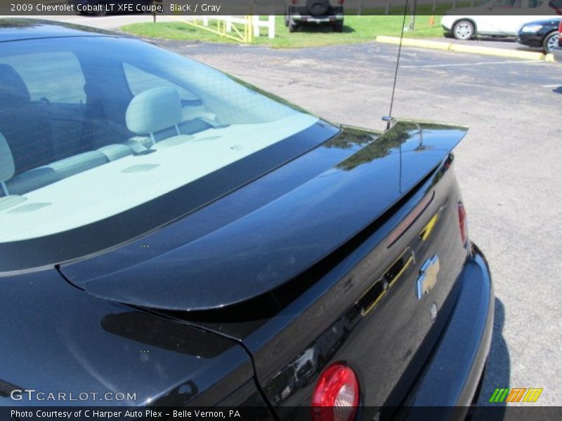Black / Gray 2009 Chevrolet Cobalt LT XFE Coupe