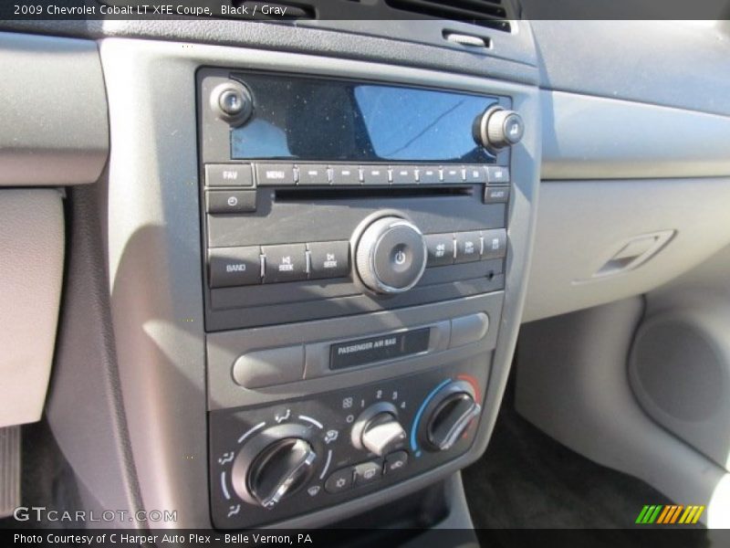 Black / Gray 2009 Chevrolet Cobalt LT XFE Coupe