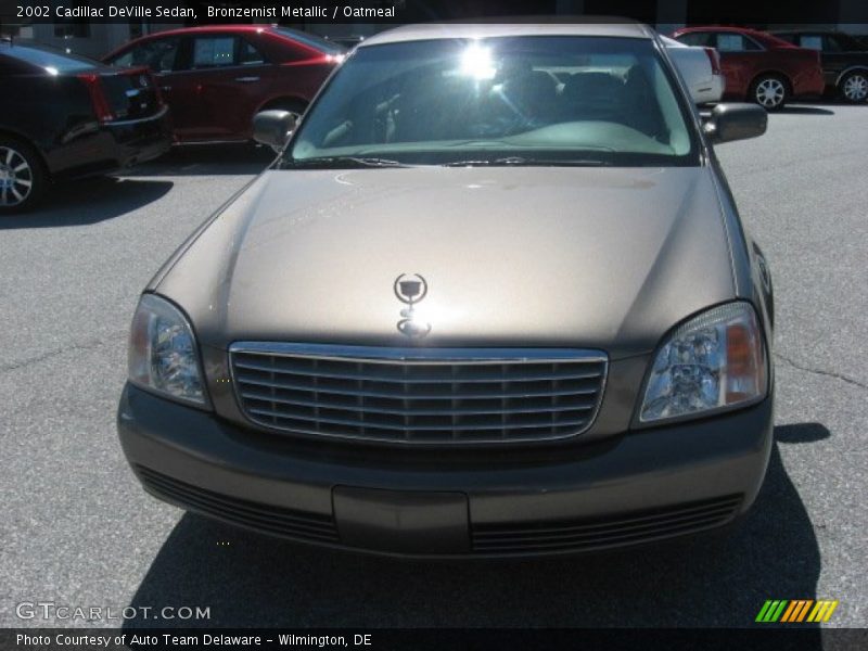 Bronzemist Metallic / Oatmeal 2002 Cadillac DeVille Sedan