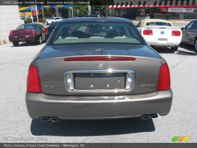 Bronzemist Metallic / Oatmeal 2002 Cadillac DeVille Sedan