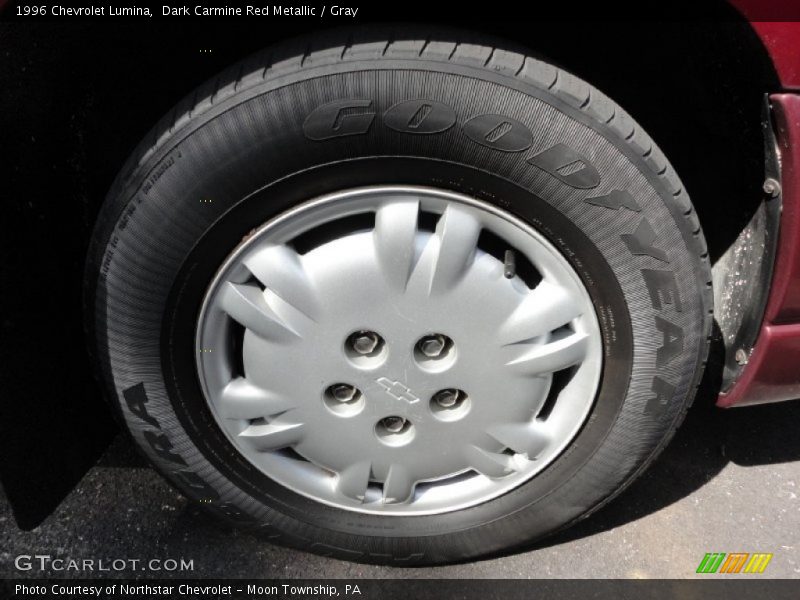 Dark Carmine Red Metallic / Gray 1996 Chevrolet Lumina