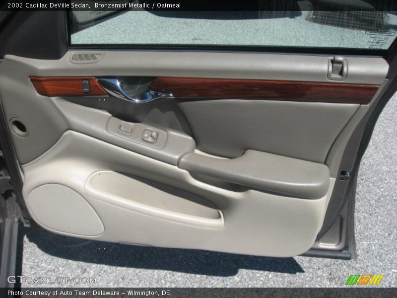 Bronzemist Metallic / Oatmeal 2002 Cadillac DeVille Sedan