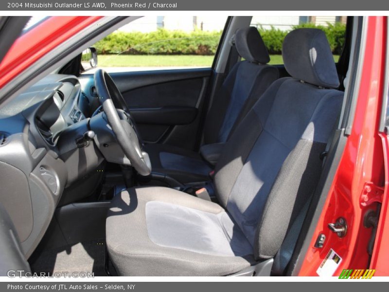 Phoenix Red / Charcoal 2004 Mitsubishi Outlander LS AWD