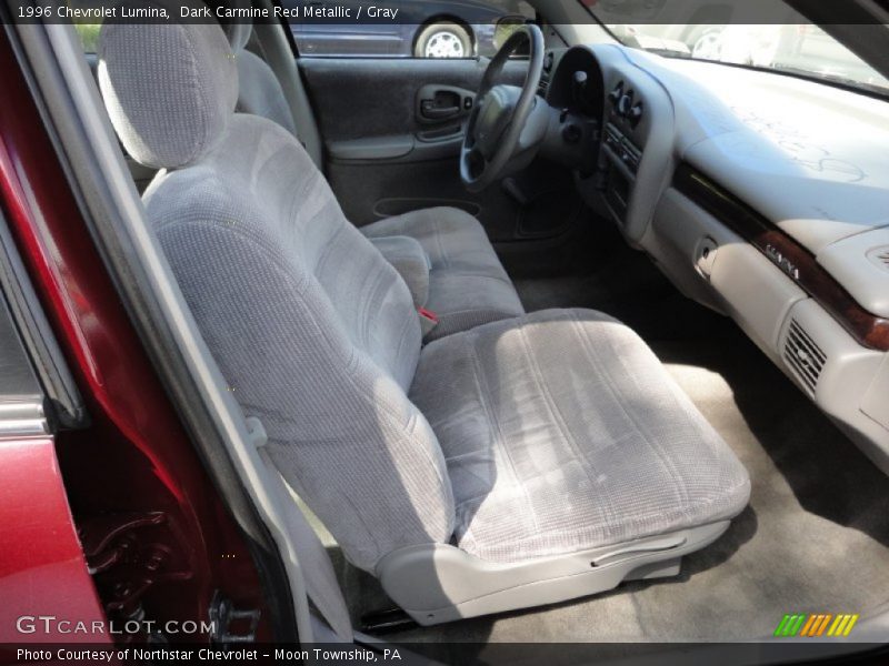 Dark Carmine Red Metallic / Gray 1996 Chevrolet Lumina