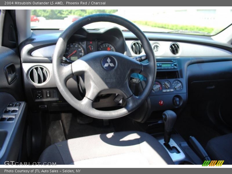 Phoenix Red / Charcoal 2004 Mitsubishi Outlander LS AWD