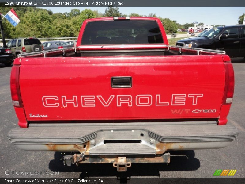 Victory Red / Red 1996 Chevrolet C/K K1500 Extended Cab 4x4