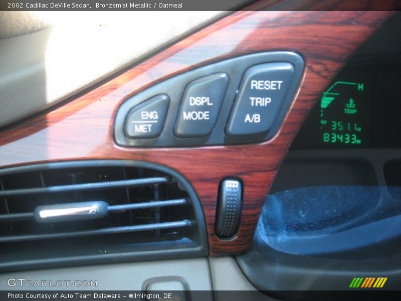 Bronzemist Metallic / Oatmeal 2002 Cadillac DeVille Sedan