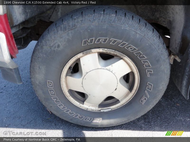 Victory Red / Red 1996 Chevrolet C/K K1500 Extended Cab 4x4