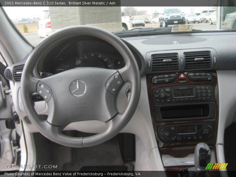 Brilliant Silver Metallic / Ash 2001 Mercedes-Benz C 320 Sedan