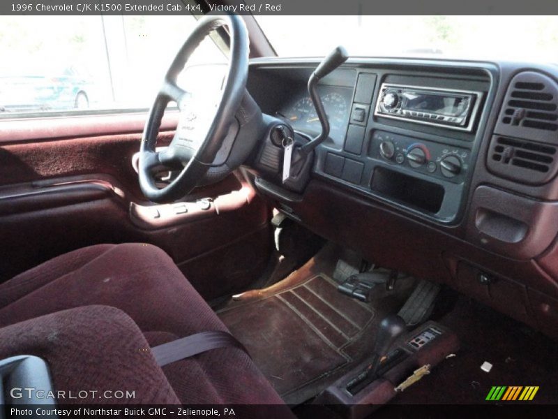 Victory Red / Red 1996 Chevrolet C/K K1500 Extended Cab 4x4