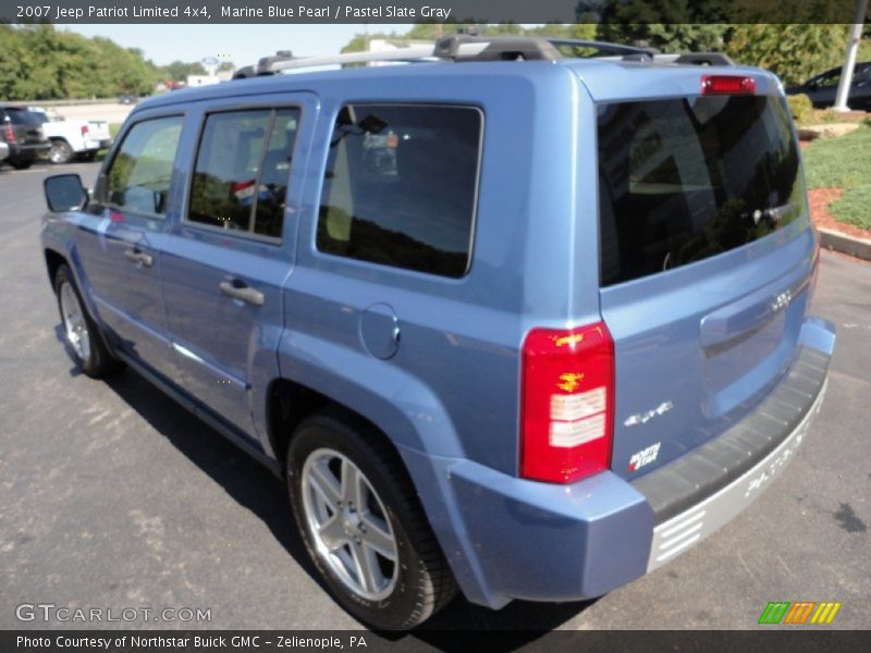 Marine Blue Pearl / Pastel Slate Gray 2007 Jeep Patriot Limited 4x4