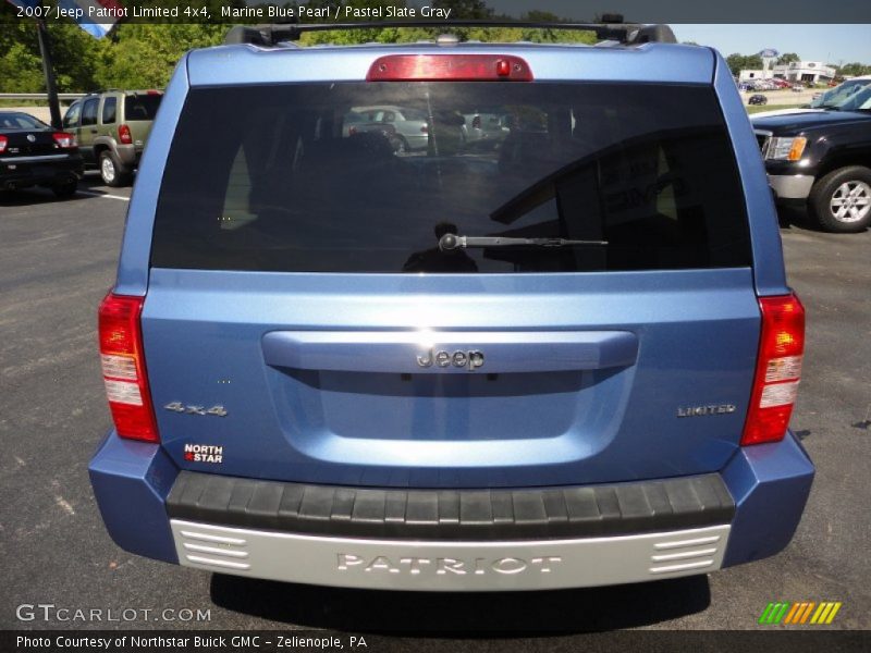Marine Blue Pearl / Pastel Slate Gray 2007 Jeep Patriot Limited 4x4