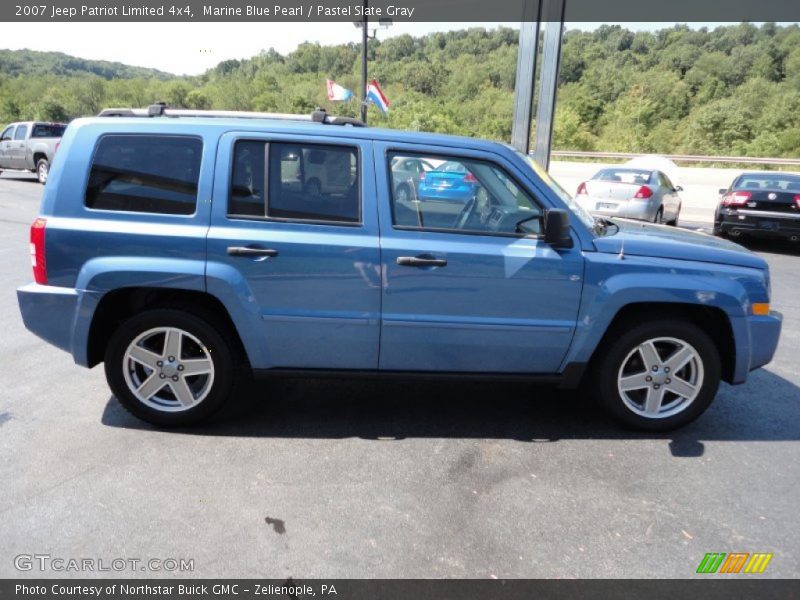 Marine Blue Pearl / Pastel Slate Gray 2007 Jeep Patriot Limited 4x4