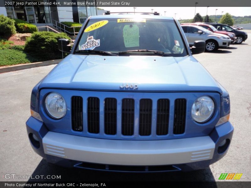 Marine Blue Pearl / Pastel Slate Gray 2007 Jeep Patriot Limited 4x4