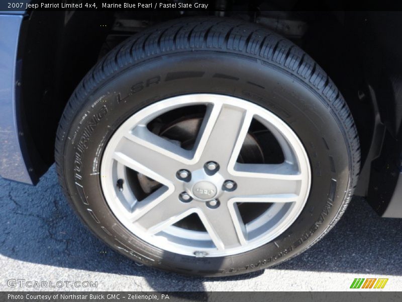Marine Blue Pearl / Pastel Slate Gray 2007 Jeep Patriot Limited 4x4