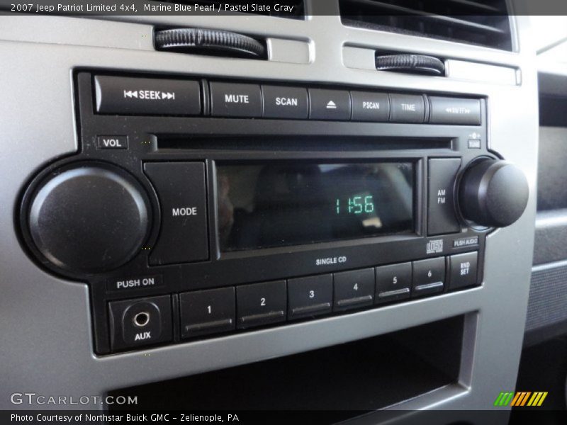 Marine Blue Pearl / Pastel Slate Gray 2007 Jeep Patriot Limited 4x4