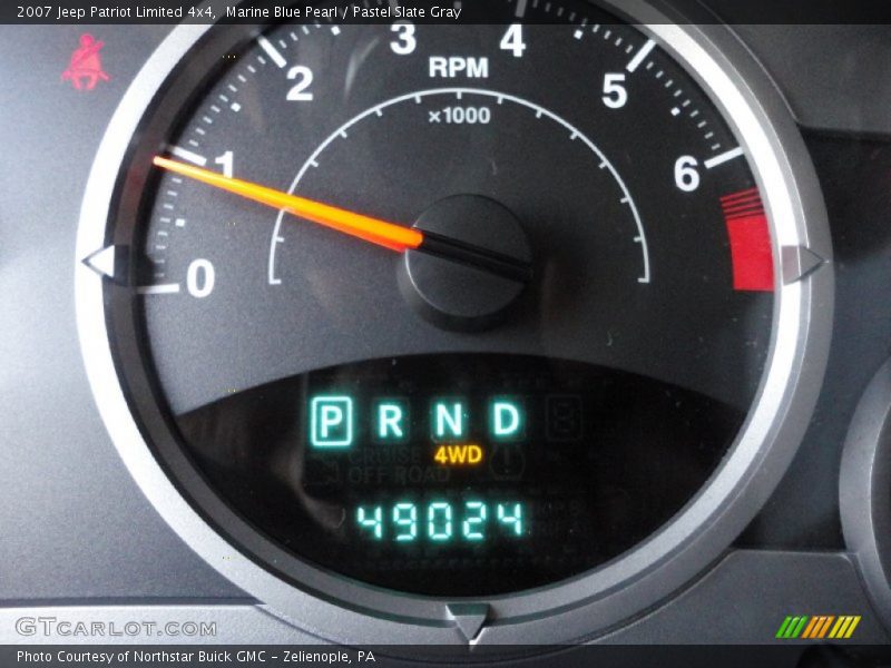 Marine Blue Pearl / Pastel Slate Gray 2007 Jeep Patriot Limited 4x4