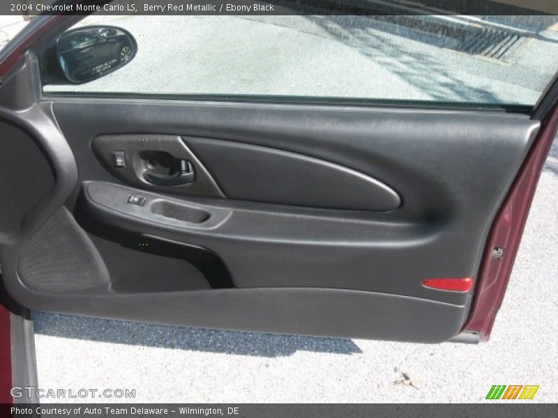 Berry Red Metallic / Ebony Black 2004 Chevrolet Monte Carlo LS