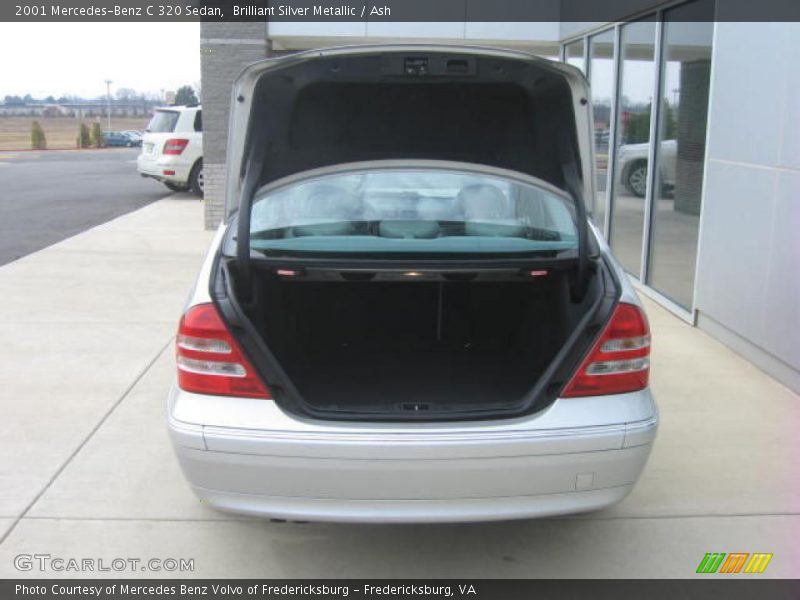 Brilliant Silver Metallic / Ash 2001 Mercedes-Benz C 320 Sedan