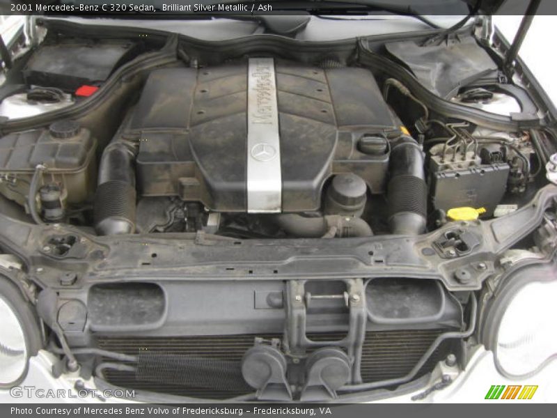 Brilliant Silver Metallic / Ash 2001 Mercedes-Benz C 320 Sedan