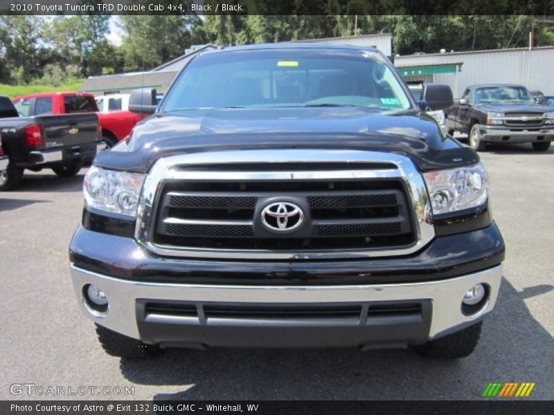 Black / Black 2010 Toyota Tundra TRD Double Cab 4x4