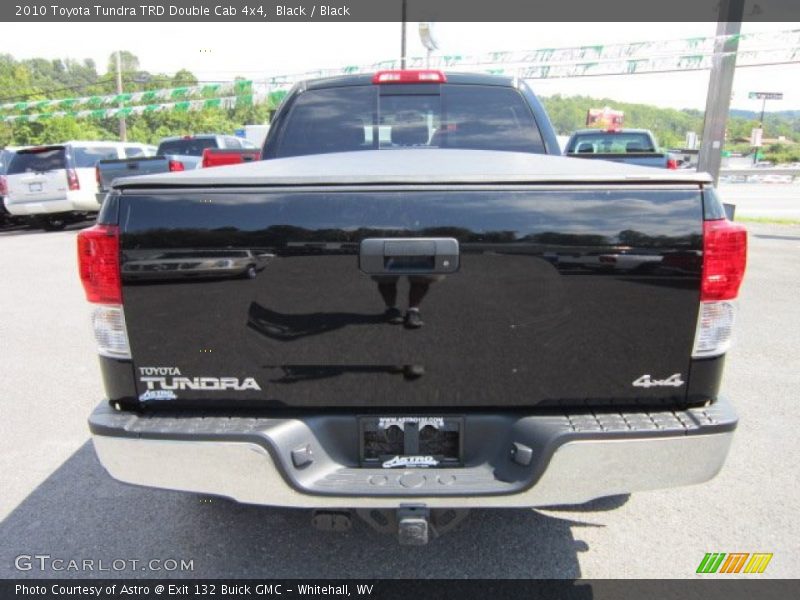 Black / Black 2010 Toyota Tundra TRD Double Cab 4x4